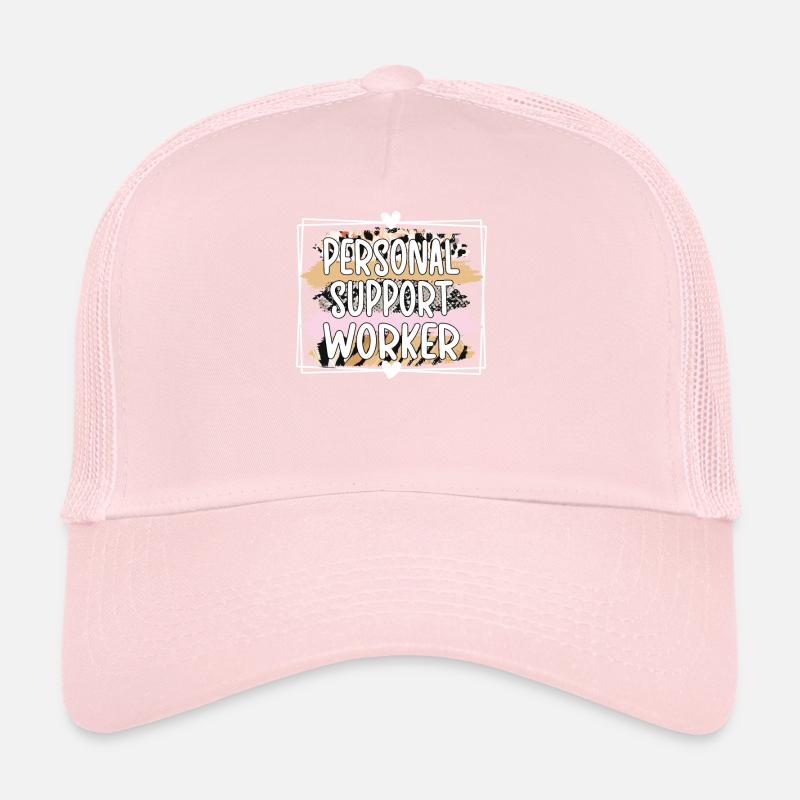 Social Worker Personal Caregiver Auxiliary Trucker Cap