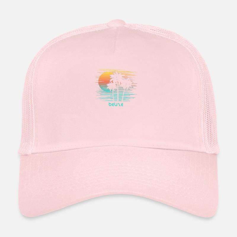 Belize Stylish Souvenir Vacation Trucker Cap
