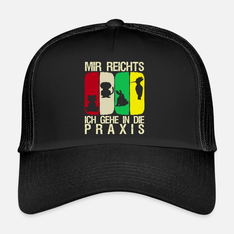 Tierarzt Tierärztin Retro Tierarztpraxis Trucker Cap