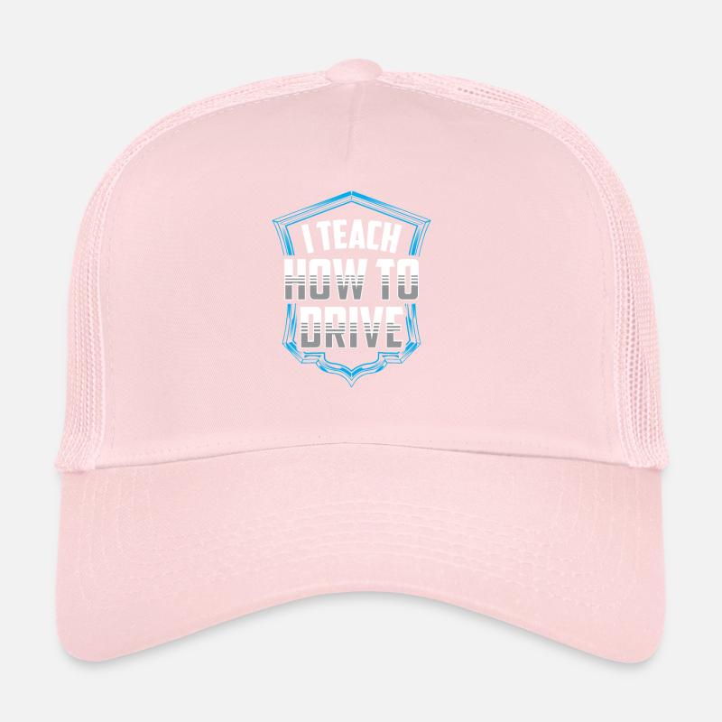J’apporte la conduite à l’école de conduite Driving Instructor Casquette trucker 
