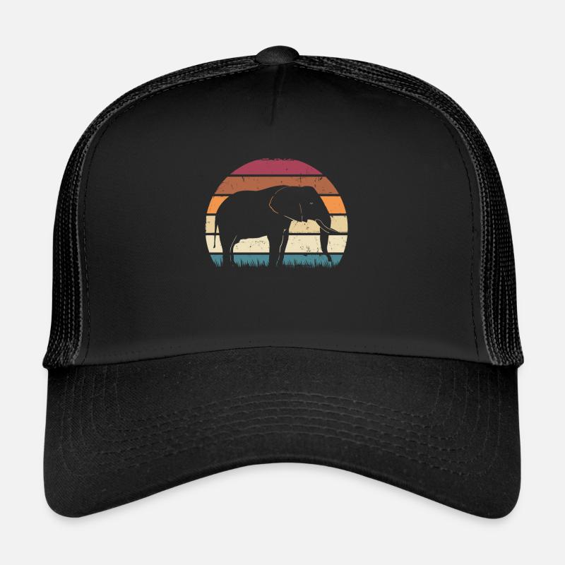 Animal éléphant Casquette trucker 