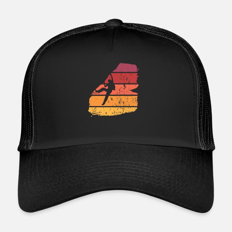 Escalade Escalade libre - Casquette trucker  - noir/noir