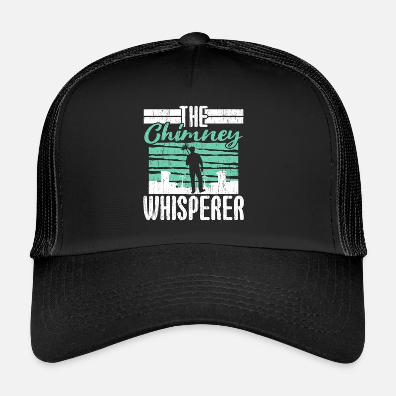 Profession de ramoneur Chuchoteur de cheminée Casquette trucker 
