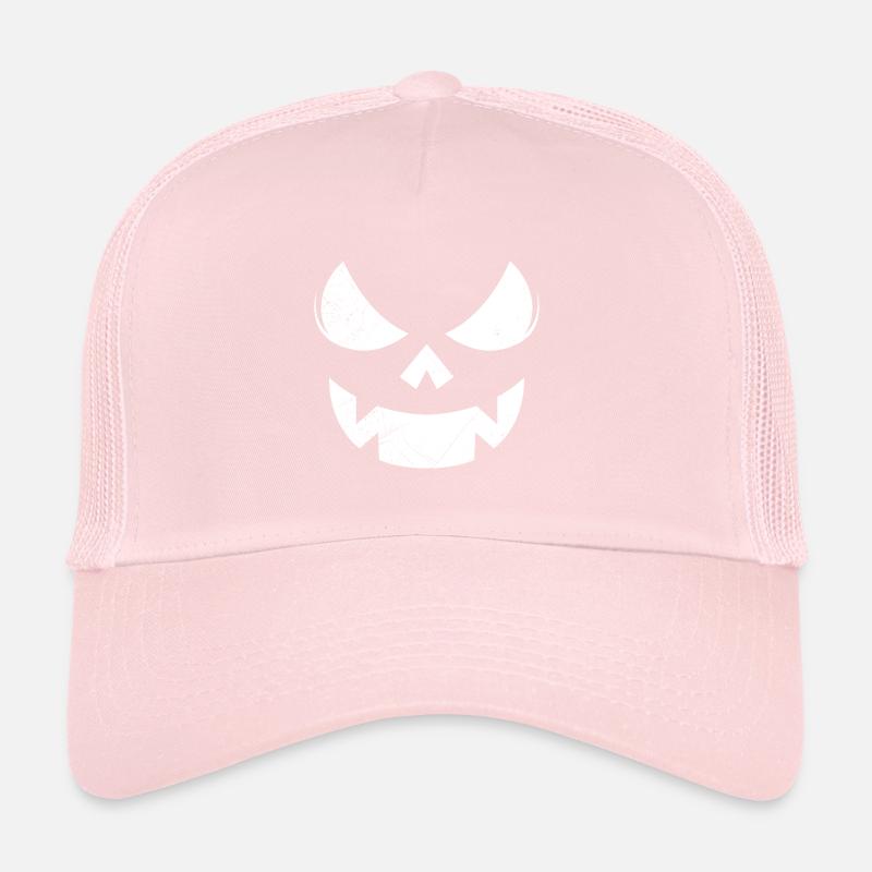 Bone Face Halloween Casquette trucker 