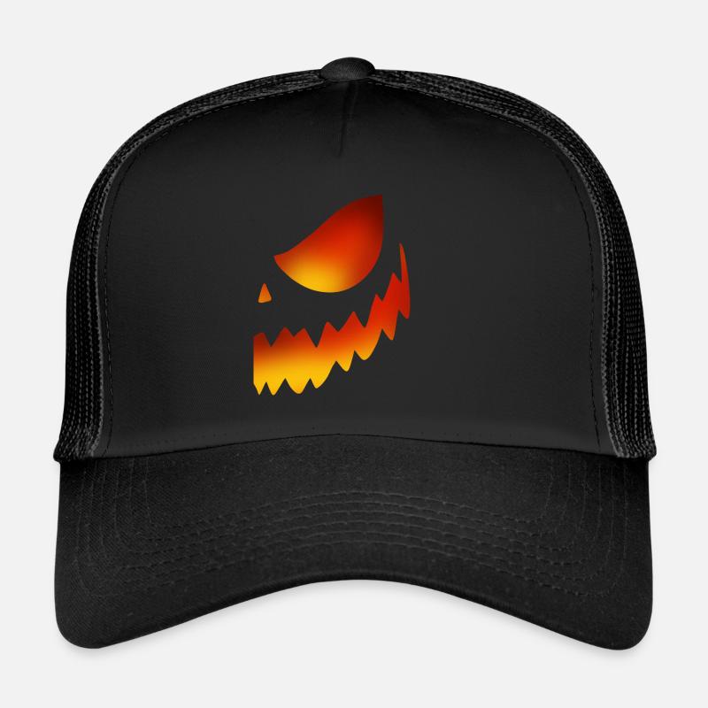 Partner Outfit Halloween Pumpkin Trucker Cap