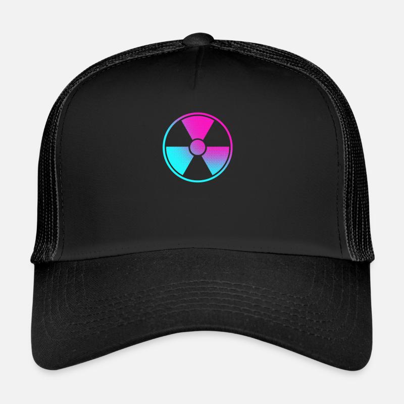 Drôle de conception radioactive Casquette trucker 