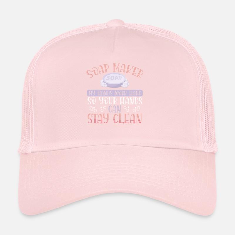 Seifenspender Bleiben Sauber Trucker Cap