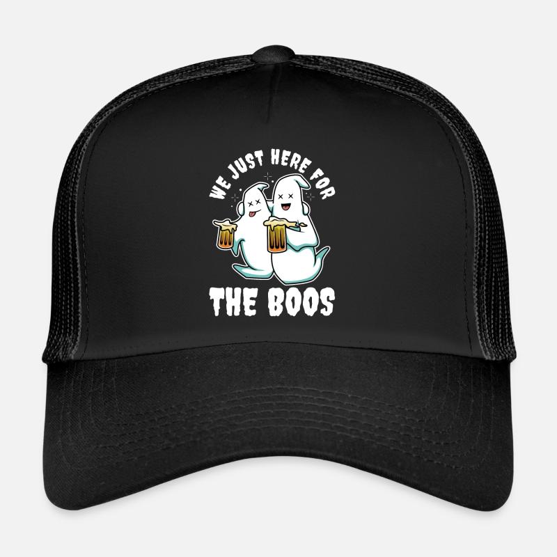 Je suis juste là pour les boos Casquette trucker 