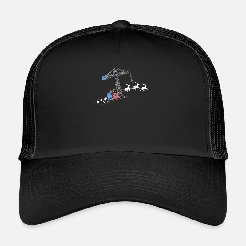 Kran Weihnachtsmann Weihnachtsschlitten - Funny Trucker Cap