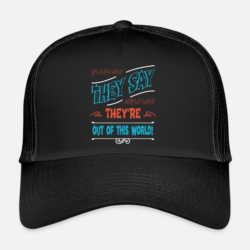 jeu de mots extraterrestre esthétique ancien égyptien idée actuelle Casquette trucker 