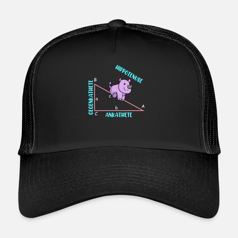 Mathématicien Professeur de mathématiques Hippotenuse Casquette trucker 