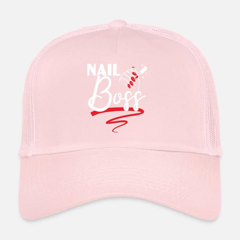 Nail Boss Nail Technician Manucure Nail Tech Casquette trucker 