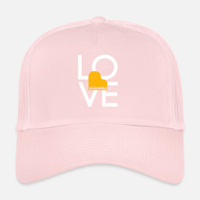 Piano Trucker Cap