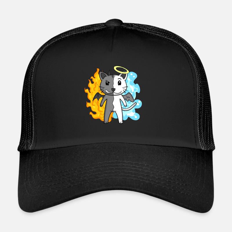 Chat Cat Breed Devon rex - Ange et Diable Casquette trucker 