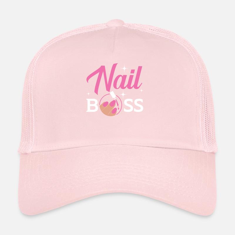 Nail Boss Nail Technician Manicurist Nail Tech Trucker Cap