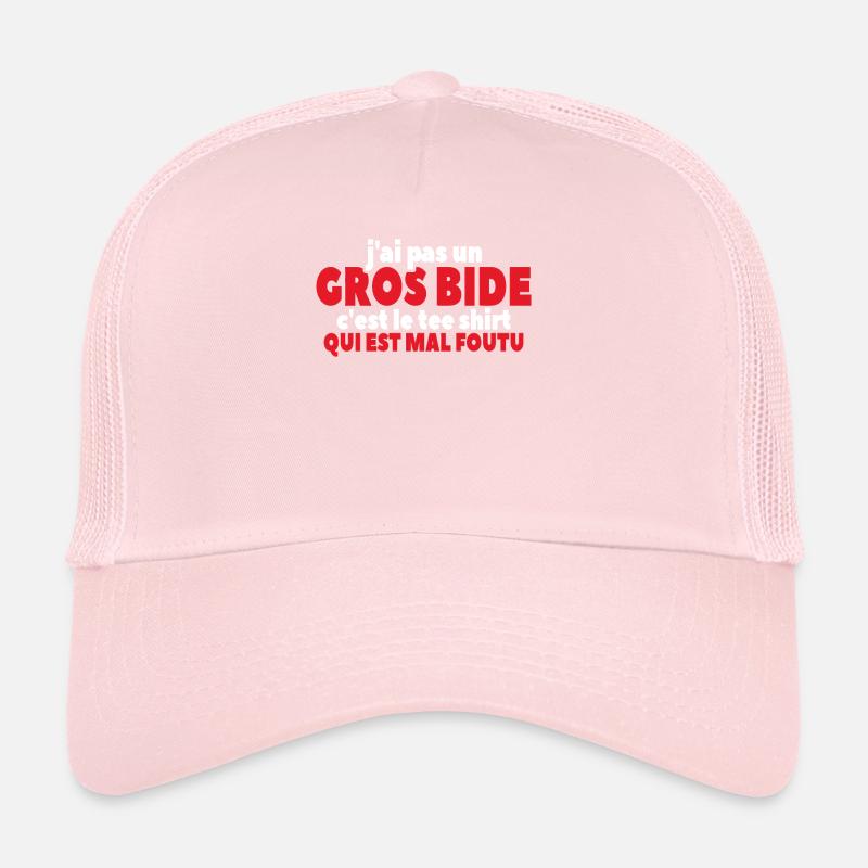 J'ai Pas Un Gros Bide Casquette trucker 