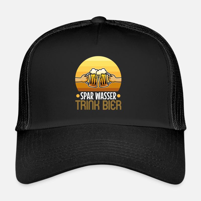Spar wasser trink Bier Trucker Cap