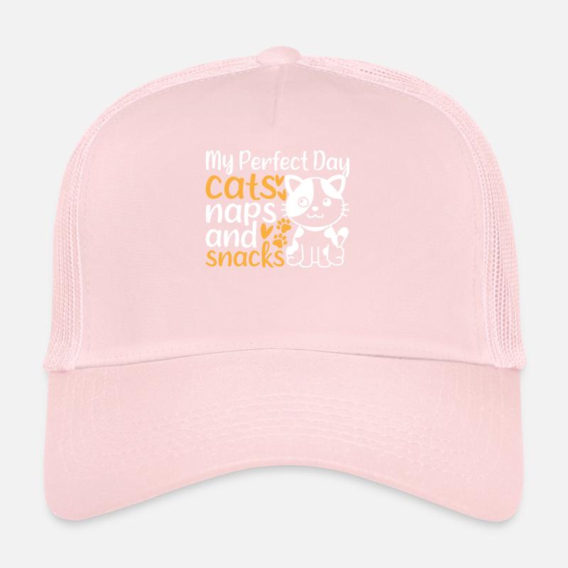 Katzenbesitzer I Mein perfekter Tag Katzen Nickerc Trucker Cap
