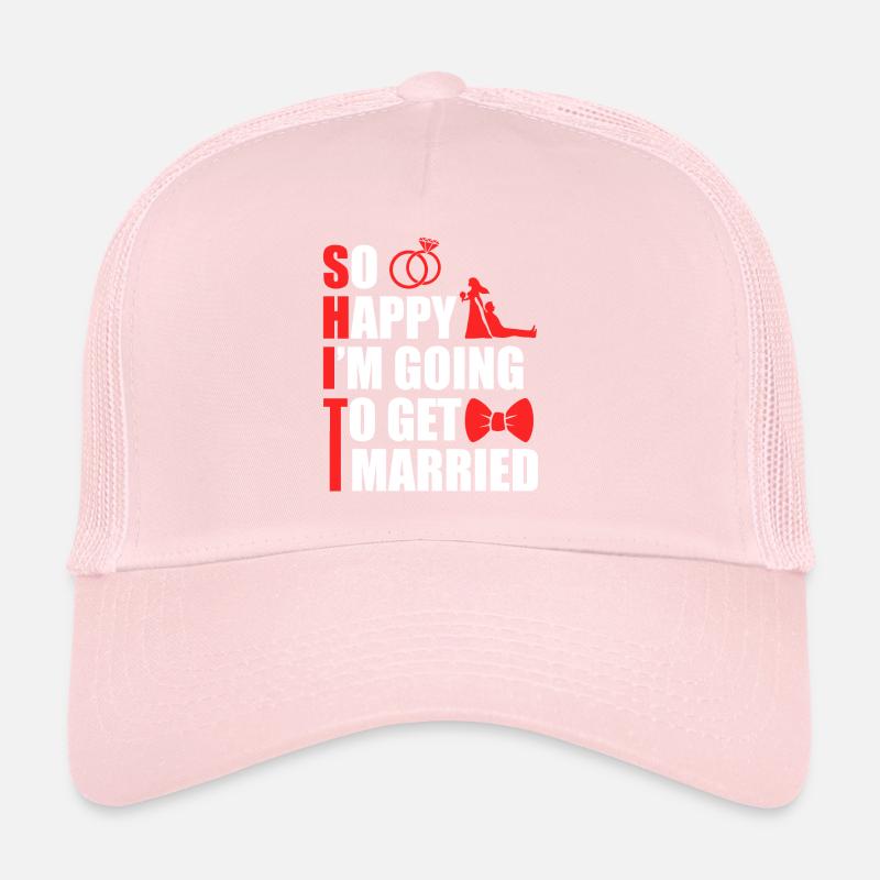 Hochzeit Ehemann Jungesellenabschied Bräutigam Trucker Cap