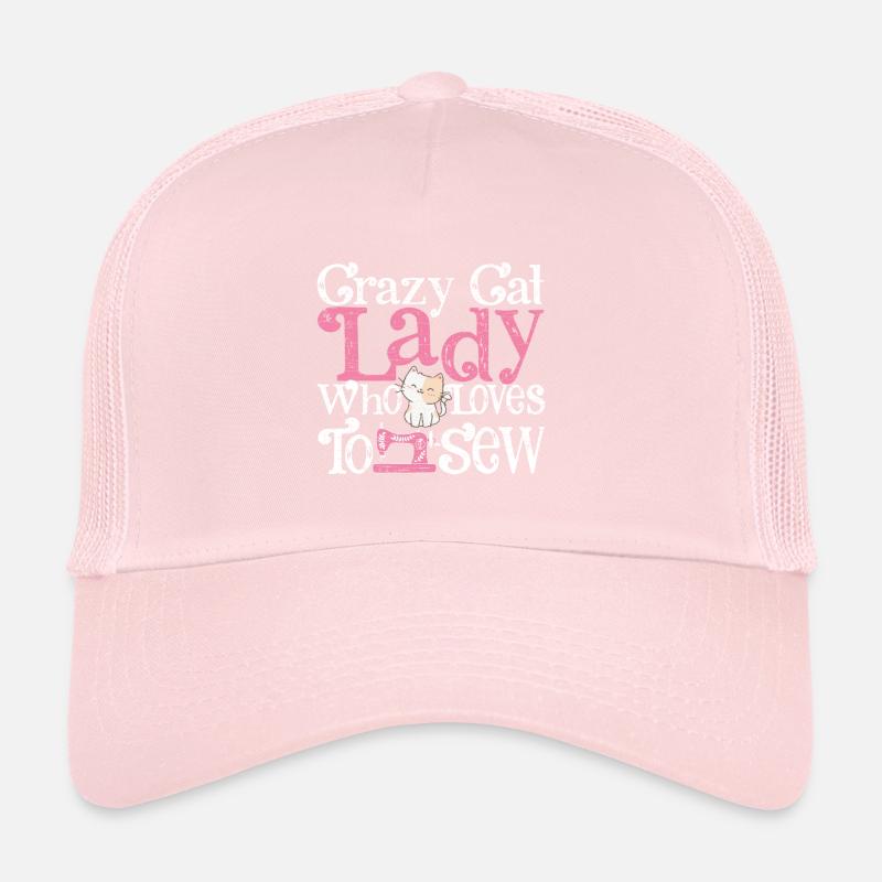 Stricken Geschenkidee Nähen Häkeln Trucker Cap