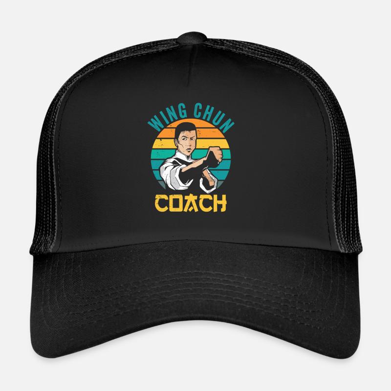 Wing Chun Trainer Kampfkunst Kampfsport Training Trucker Cap
