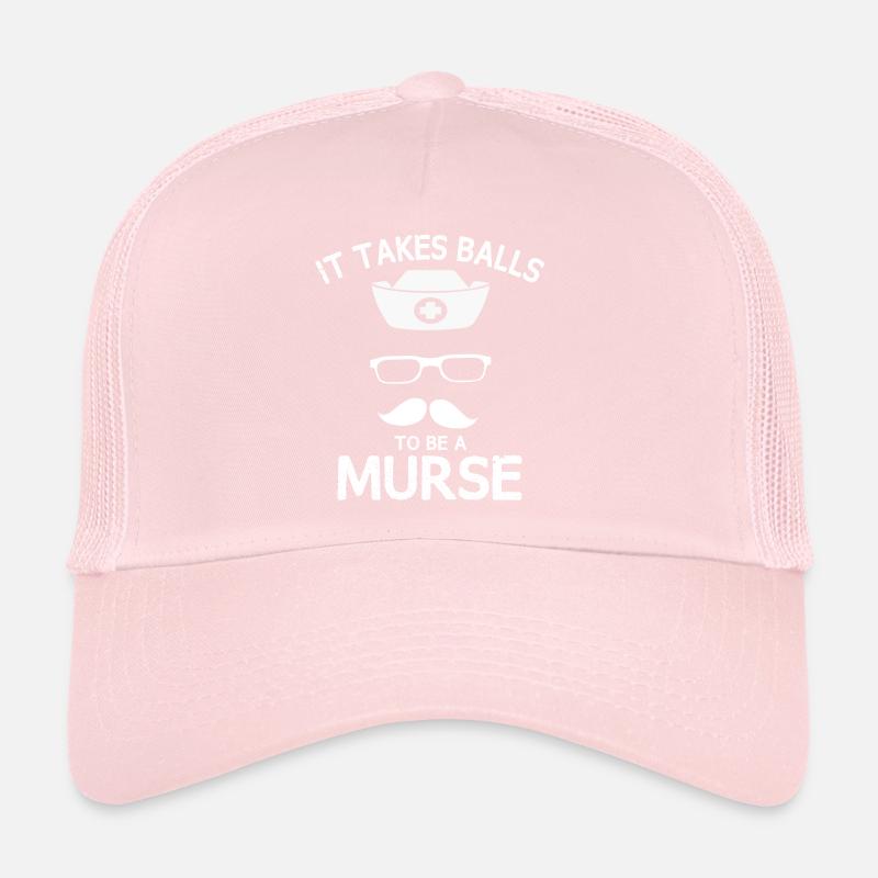 Murse Lustige Männliche Krankenschwester Es Trucker Cap