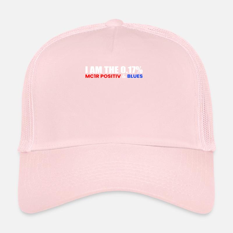 À 0,17% Redhead & Blue Eyes Casquette trucker 