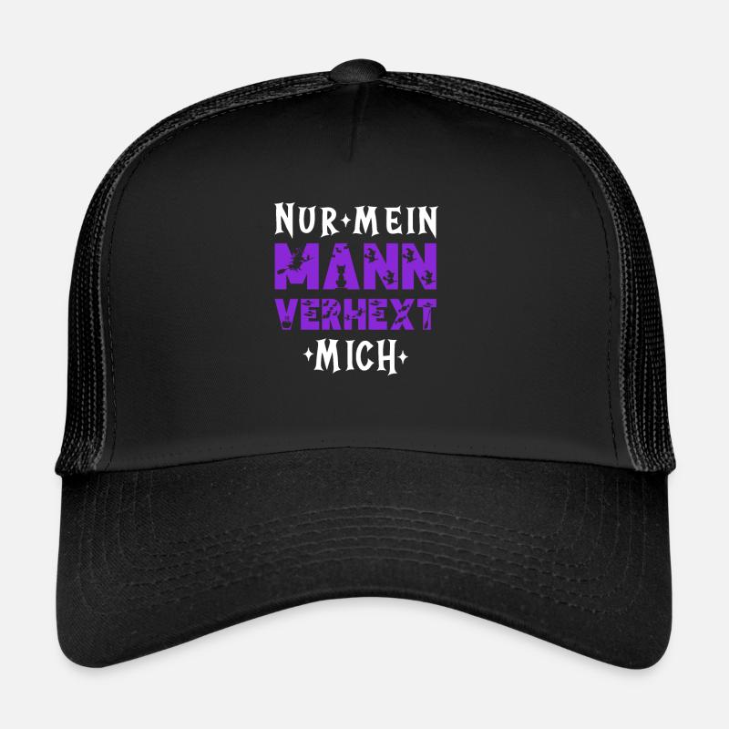 Lustiger Hexe Hexen Halloween Spruch Trucker Cap