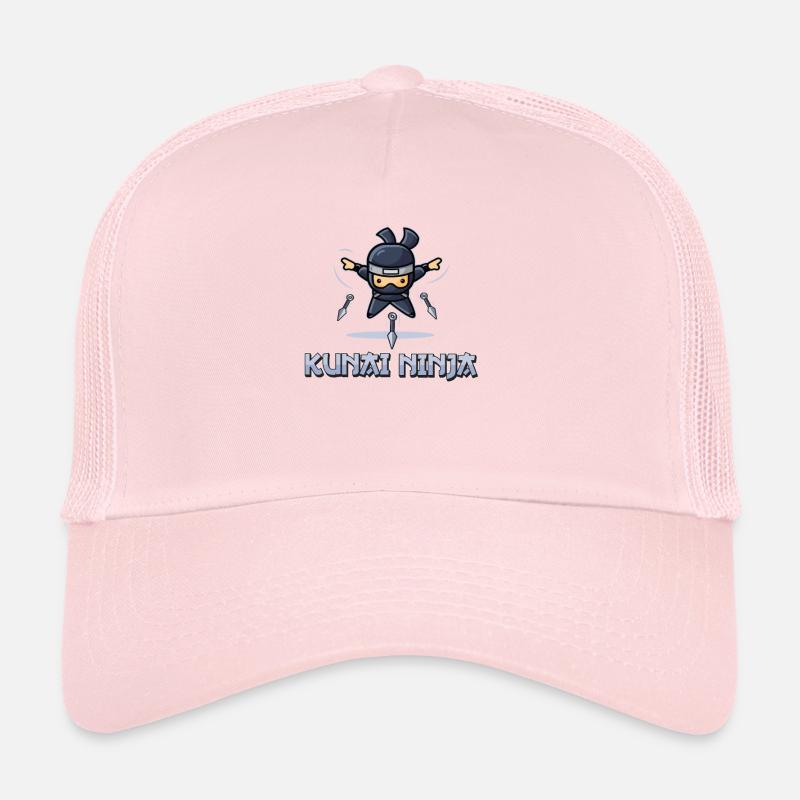 Kunai Ninja Lustiges Messer Kunai Werfen Trucker Cap