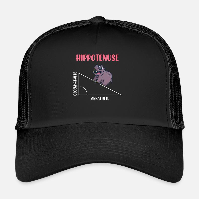 Hippotenuse Algebra Mathematics Student Trucker Cap