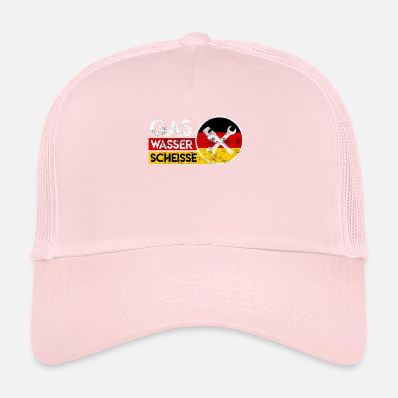 Gas Wasser Scheiße Klempner Trucker Cap