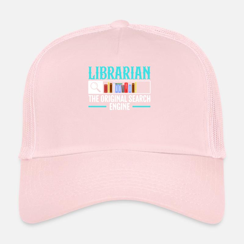 Bibliothekar Das Original Search Engine Library Buch Trucker Cap