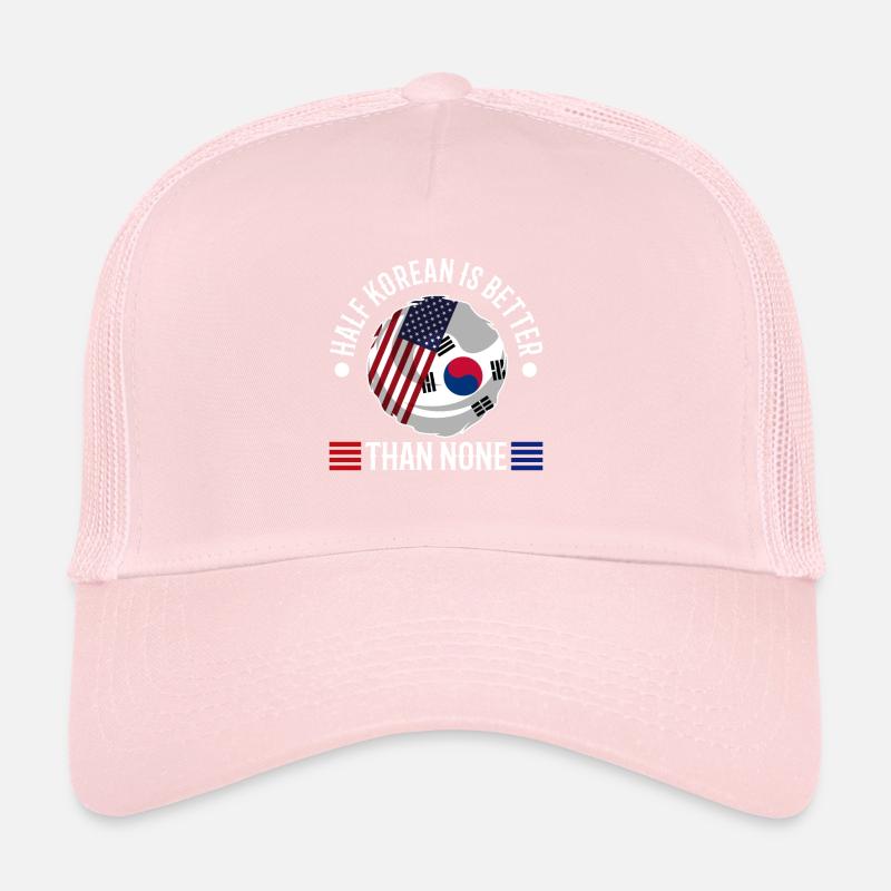 Half Korean is better than none Trucker Cap