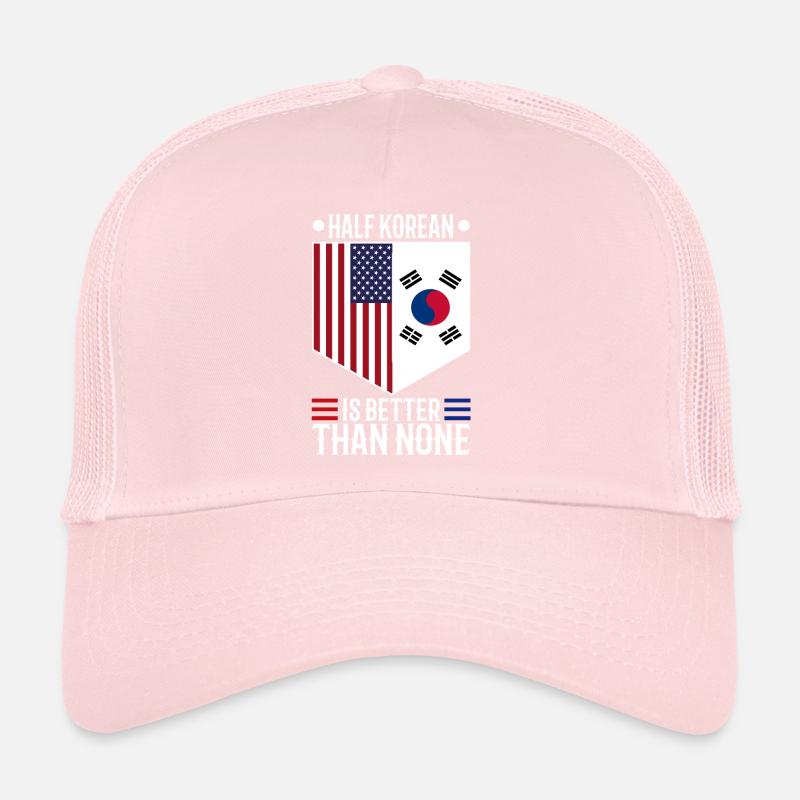 Half Korean is better than none Trucker Cap