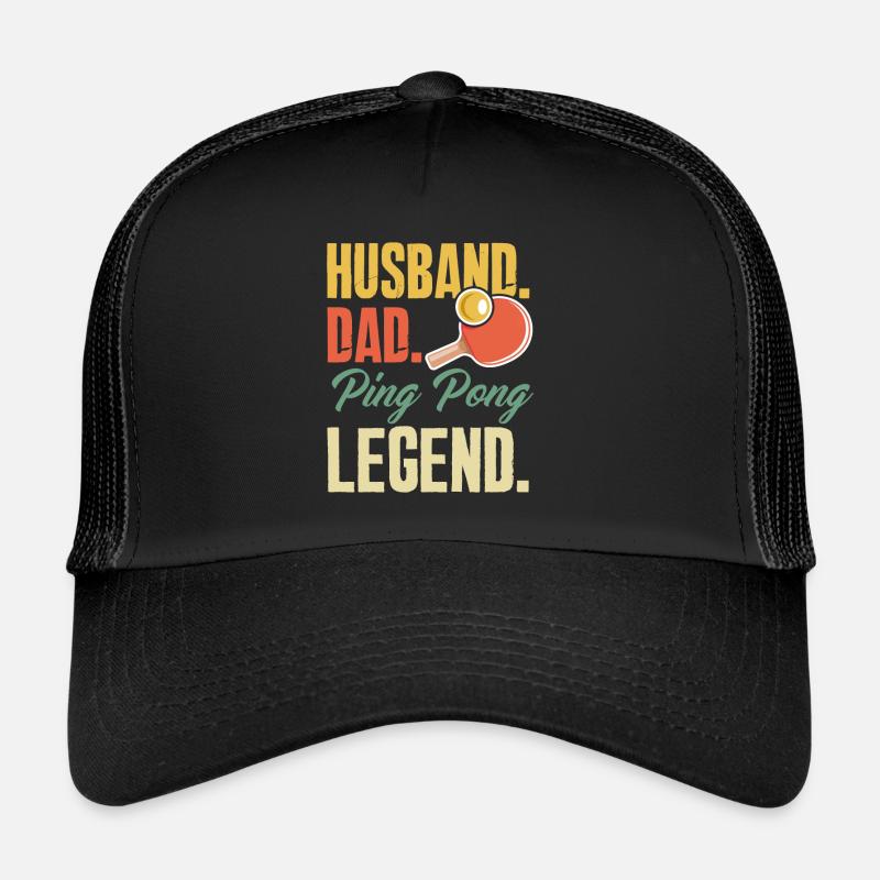Fun Table Tennis Gift Trucker Cap