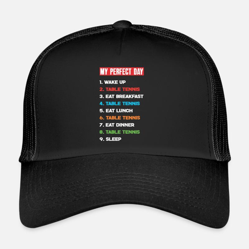 Fun Table Tennis Gift Trucker Cap