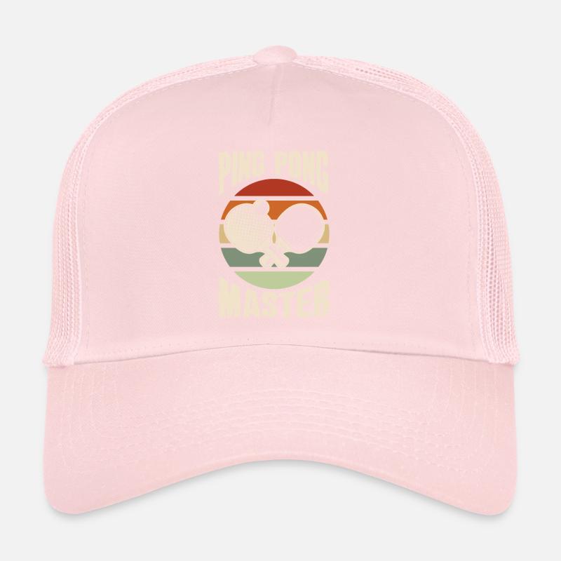 Fun Table Tennis Gift Trucker Cap
