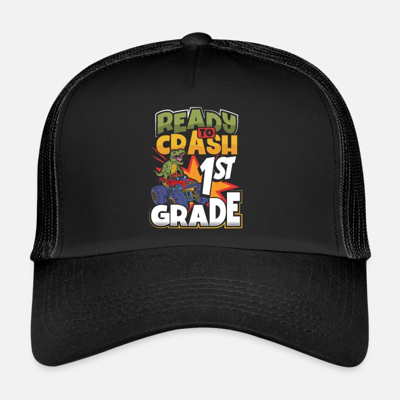 Bereit Zum Absturz Der 1. Klasse Trucker Cap
