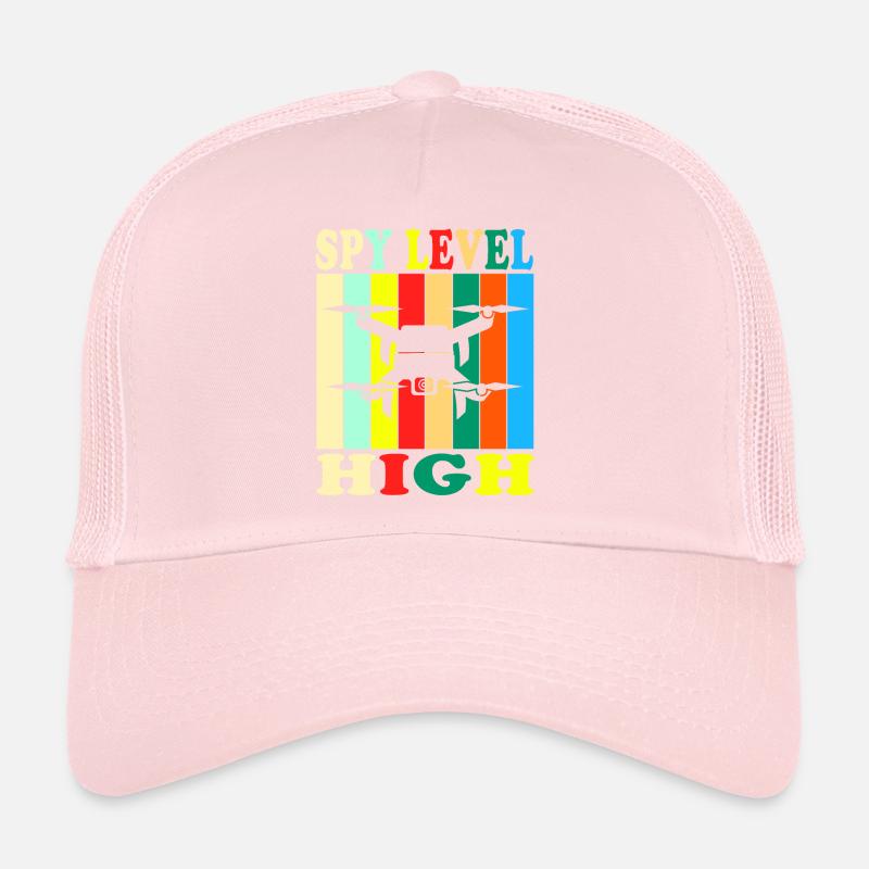 Spy Level High Spy Mode On Hidden Trucker Cap