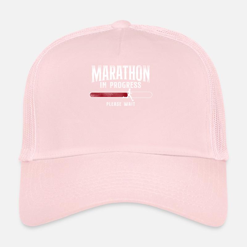 Running Runner Half Marathon Trucker Cap