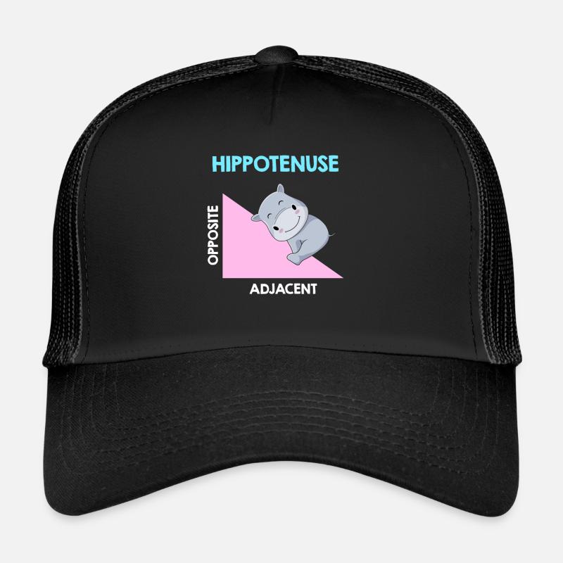 Hippotenuse Algebra Analysis Trucker Cap