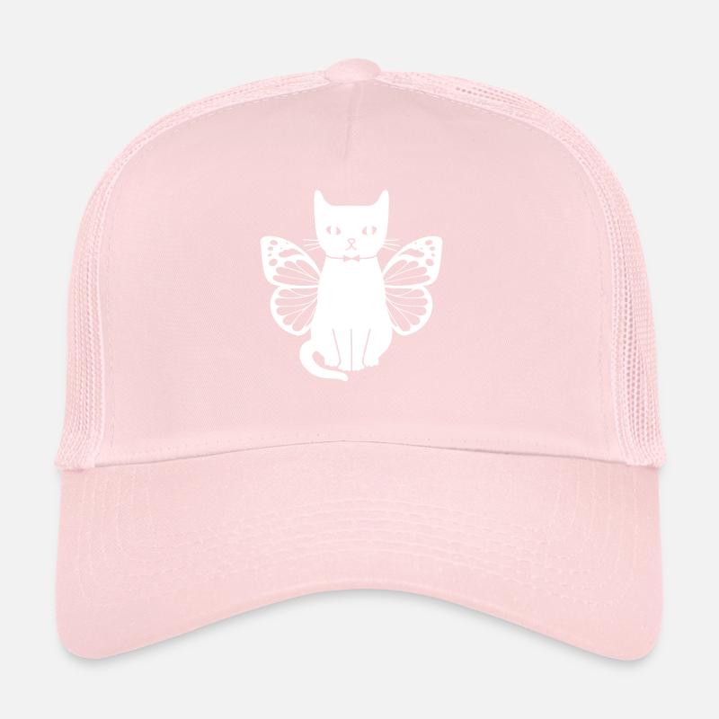 Chats avec papillons Chats mignons Chats Casquette trucker 