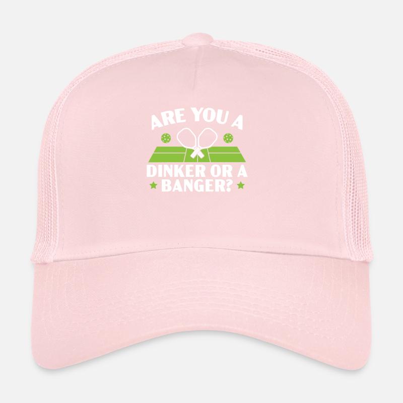 Are You A Dinker Or A Banger Pickleball Player Trucker Cap