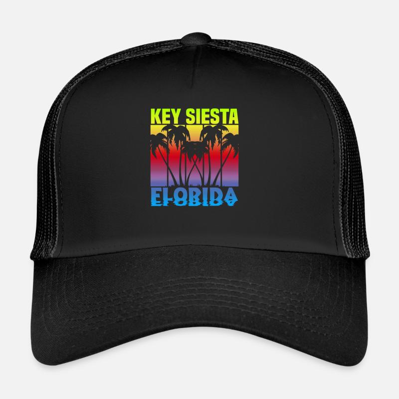 Key Siesta Florida Trucker Cap