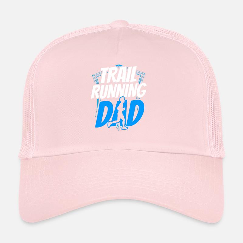 Trail Running Papa Trail Run Runner Race Casquette trucker 