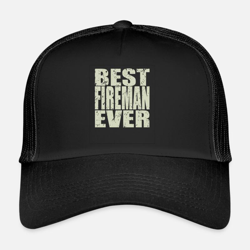 Meilleur pompier de tous les temps Casquette trucker 