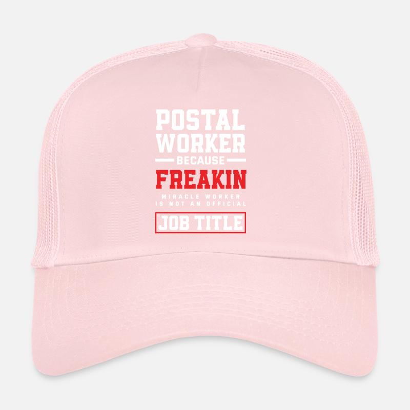 Emploi de commis de poste Casquette trucker 