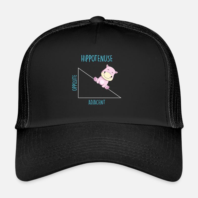 Hippotenuse Professeur de mathématiques Casquette trucker 