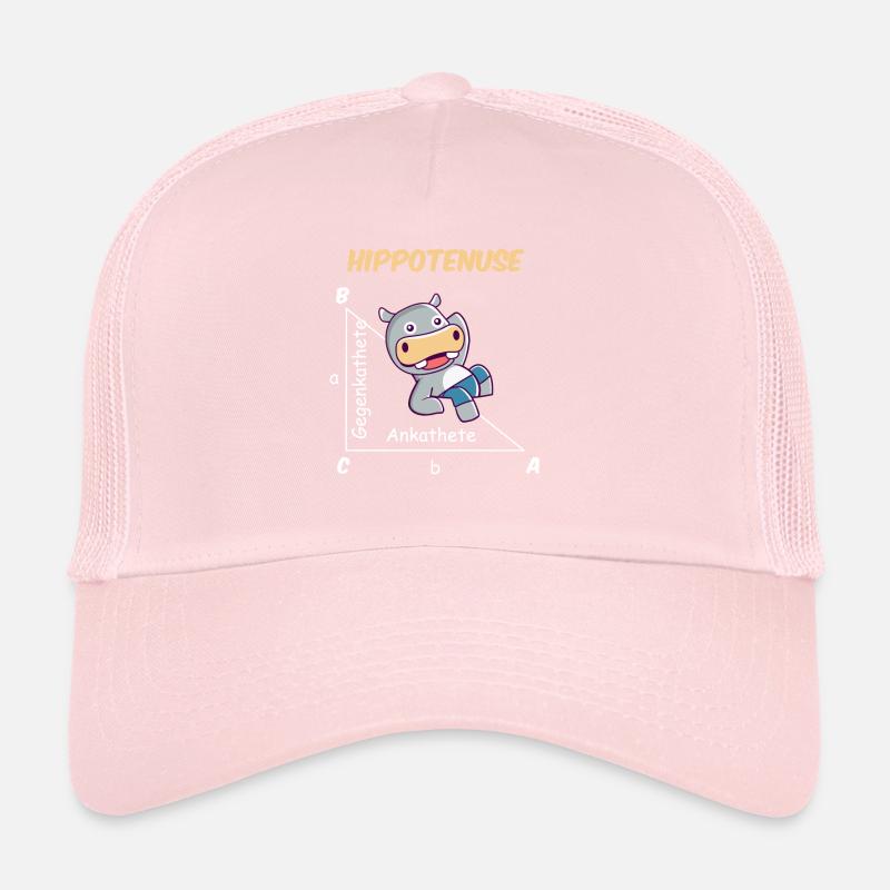 Funny Mathematician Design Hippotenuse Trucker Cap
