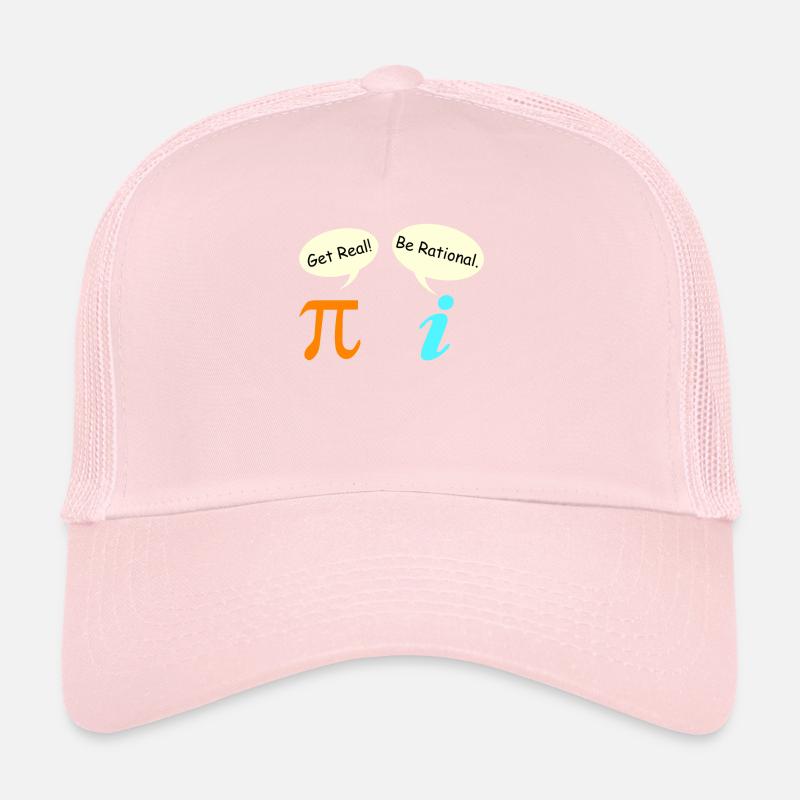 Mathe Spruch Komplexe Zahl Pie get real Trucker Cap